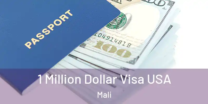  1 Million Dollar Visa USA Mali