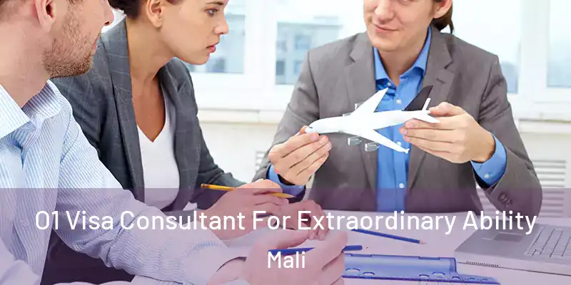  O1 Visa Consultant For Extraordinary Ability Mali